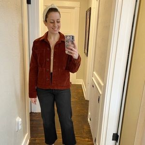 Everlane Corduroy Chore Jacket In Brick 